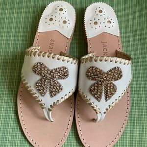 NIB Jack Rogers Bow Sandal Sz. 8